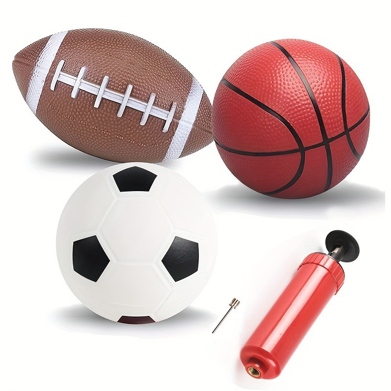 Outdoor Sport An - Conjunto de 3 bolas de futebol,