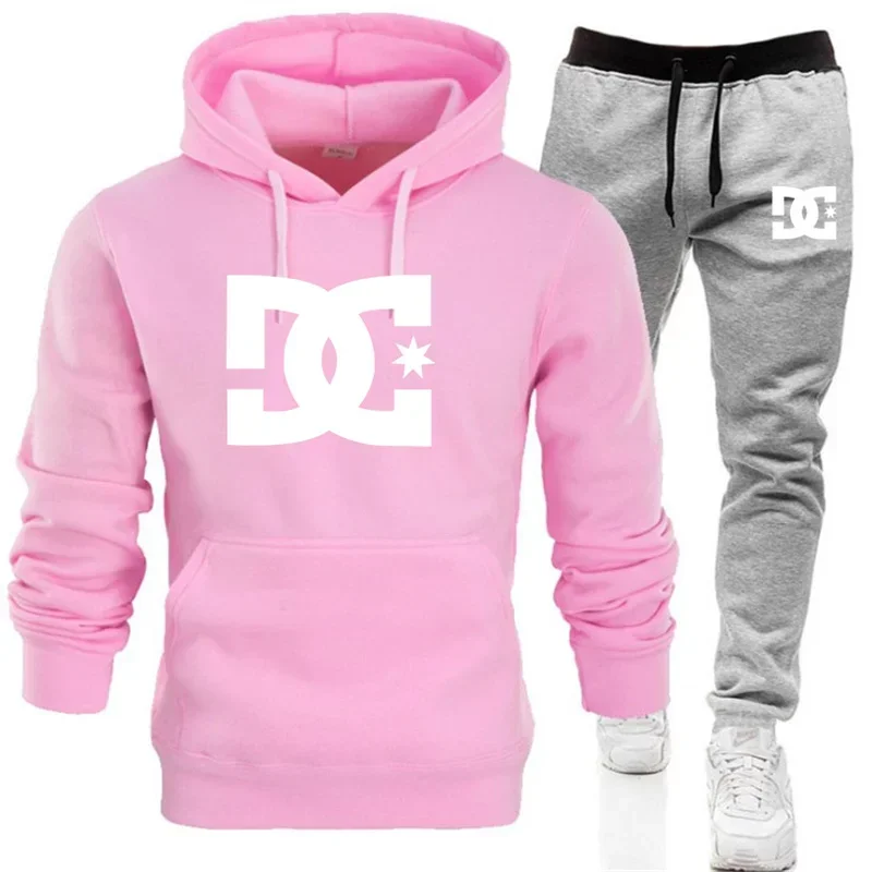 Outdoor Sportswear - Conjunto Masculino de Moletom com Capuz