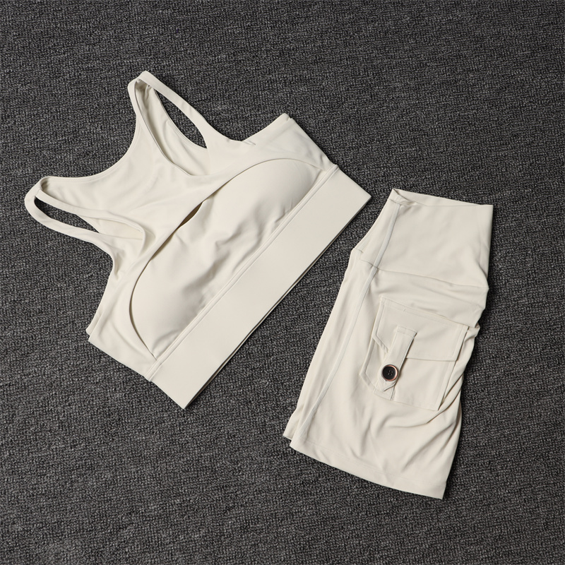 Outdoor Sport Leggings - Calções de fitness conjuntos de yoga
