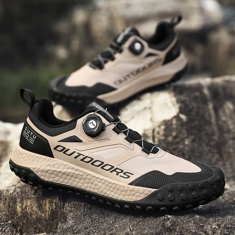Climbing Shoe Beginner - Sapatos de caminhada masculinos antiderrapantes à