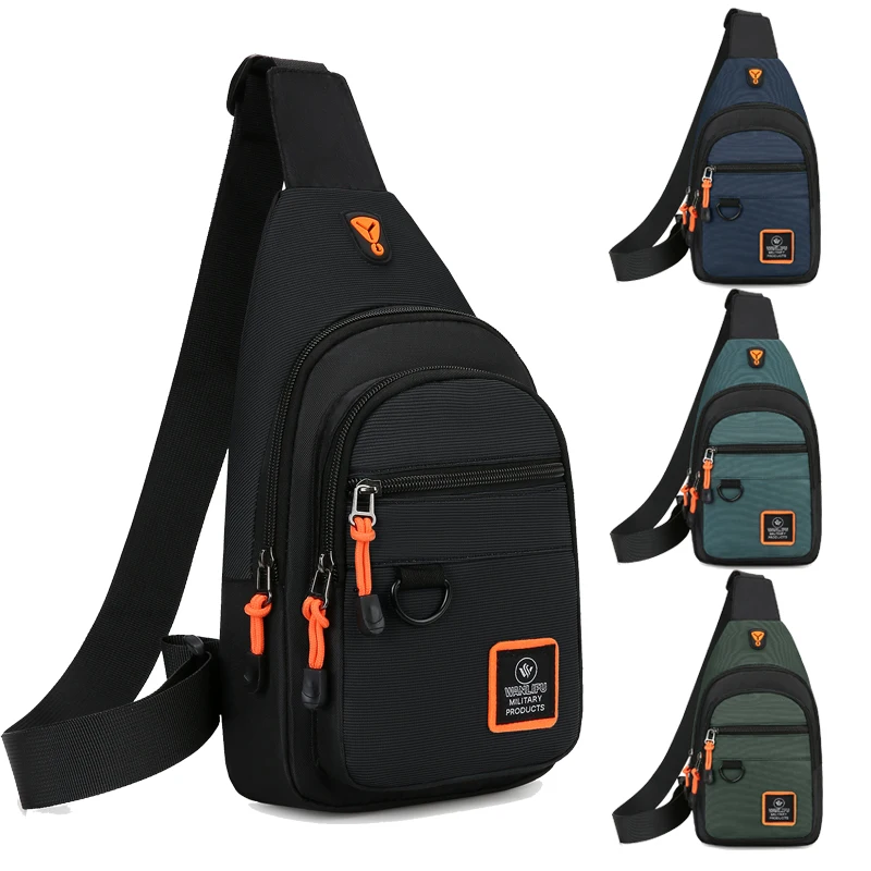 Outdoor Sport Backpack - Nova bolsa de peito masculina, bolsa