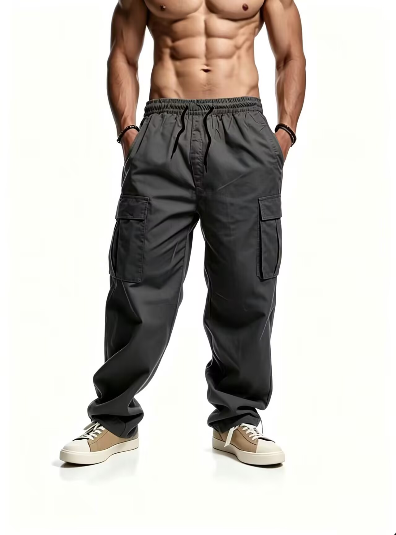 Outdoor Sport Hiking Pants - Calças Jogger Casuais Masculinas 2026: Calças
