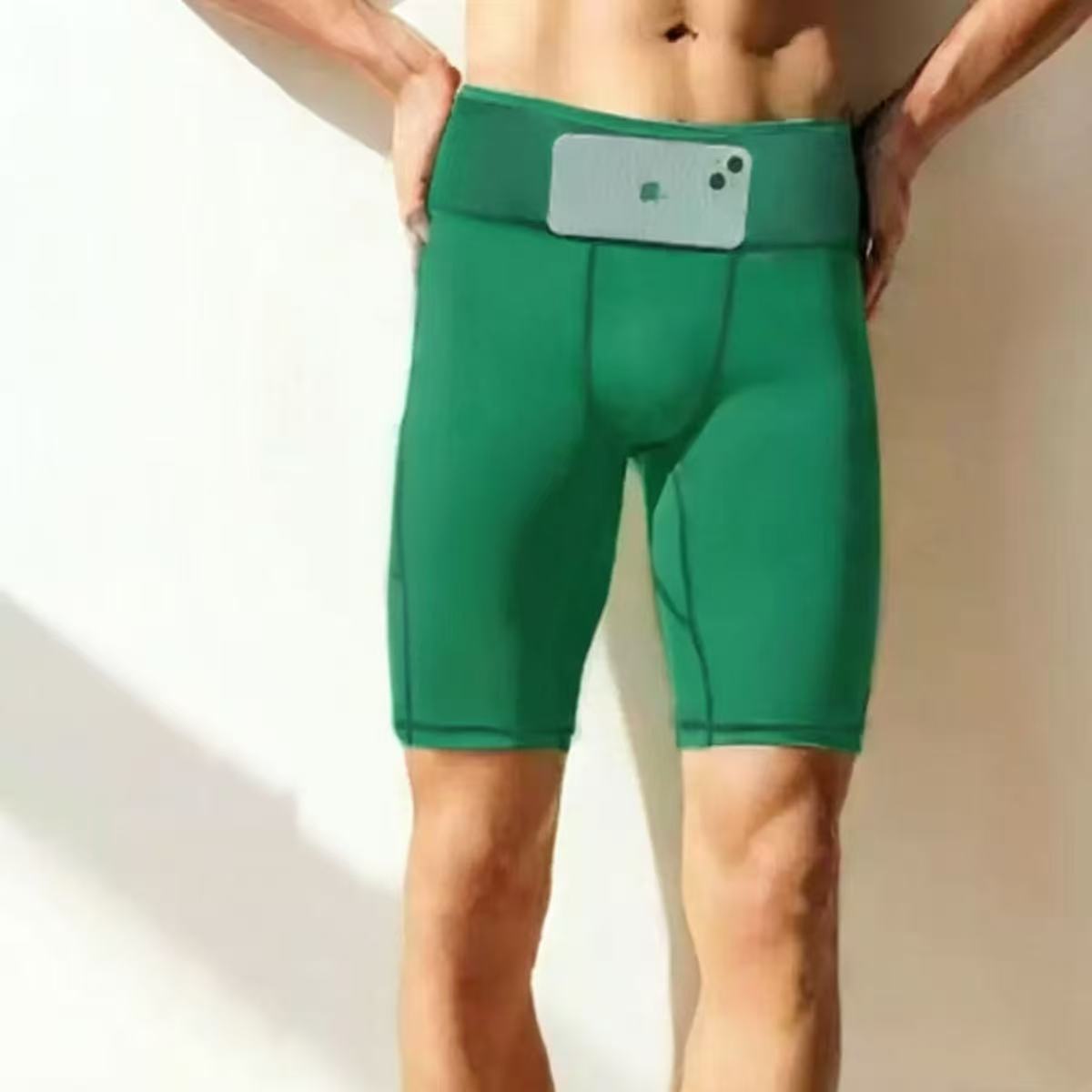 Outdoor Sport Leggings - Shorts de Corrida Masculinos para Maratona