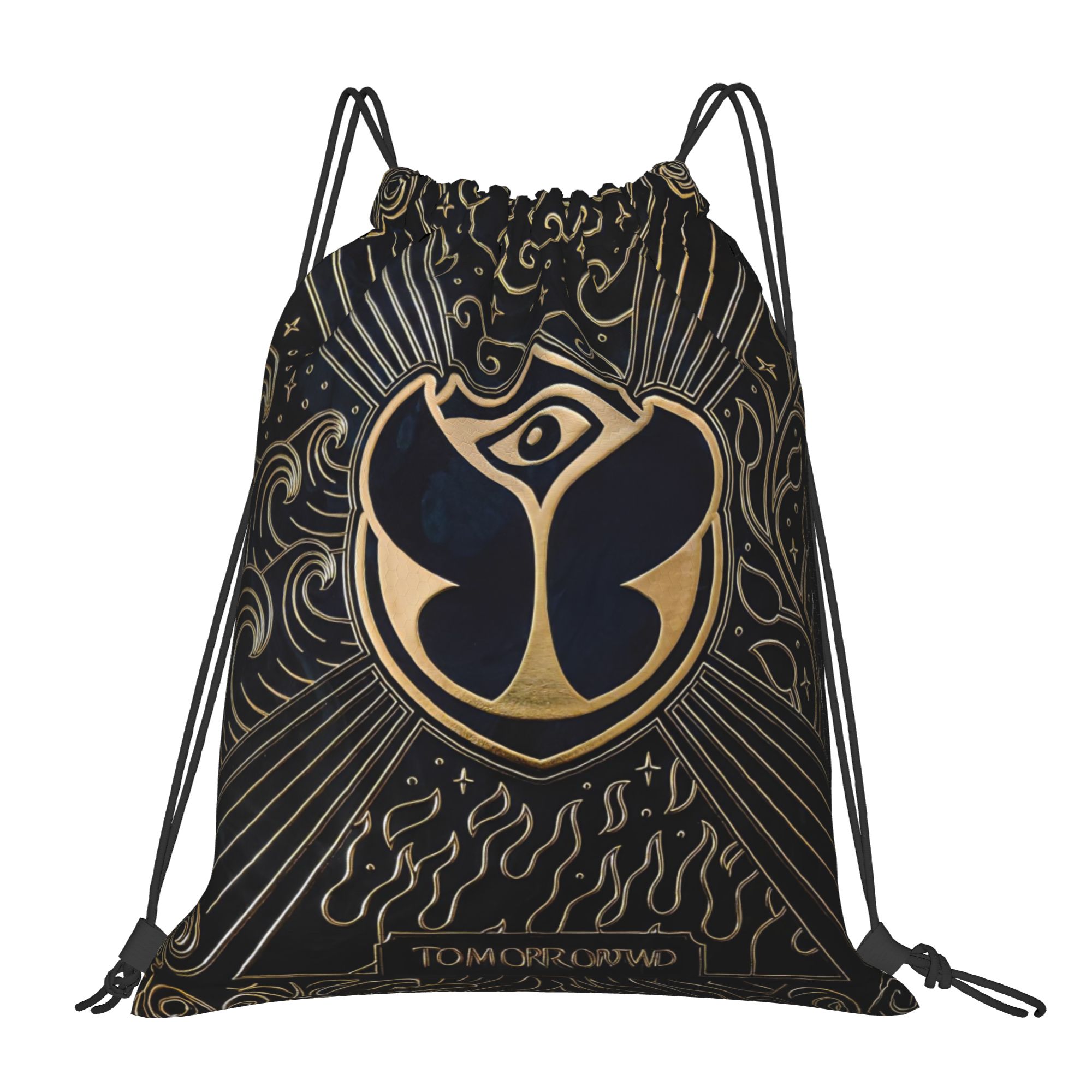 Outdoor Sport Backpack - Mochila com cordão para esportes, academia,