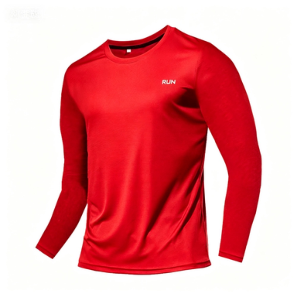 Outdoor Sportswear - Camiseta Casual Esportiva de Manga Longa