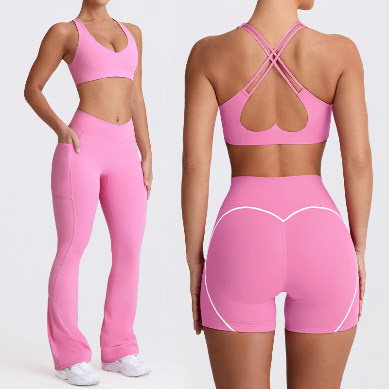 Outdoor Sport Leggings - Conjunto de ioga de secagem rápida