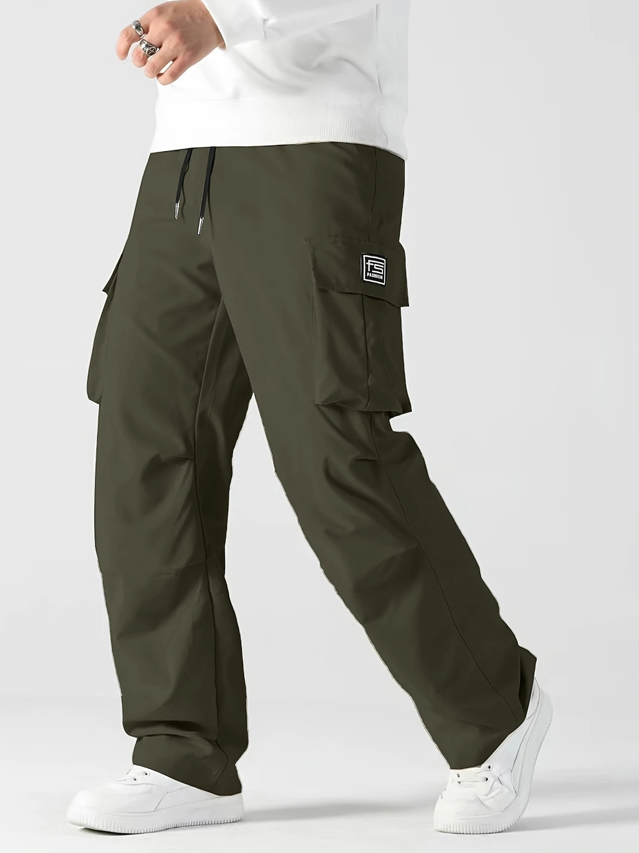 Outdoor Sport Hiking Pants - Calças Jogger Casuais Masculinas de Outono,