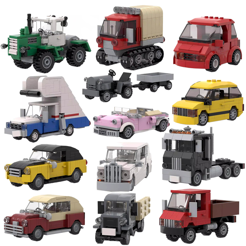 MOC City Mini Carro Trator Mot - Victor Racket Jetspeed avaliação e preço