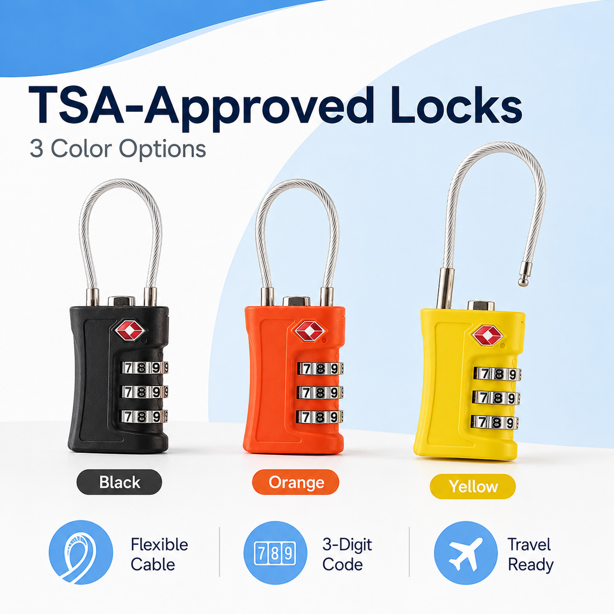 Cadeado de Bagagem Aprovado pe - Outdoor Sport Backpack avaliação e preço