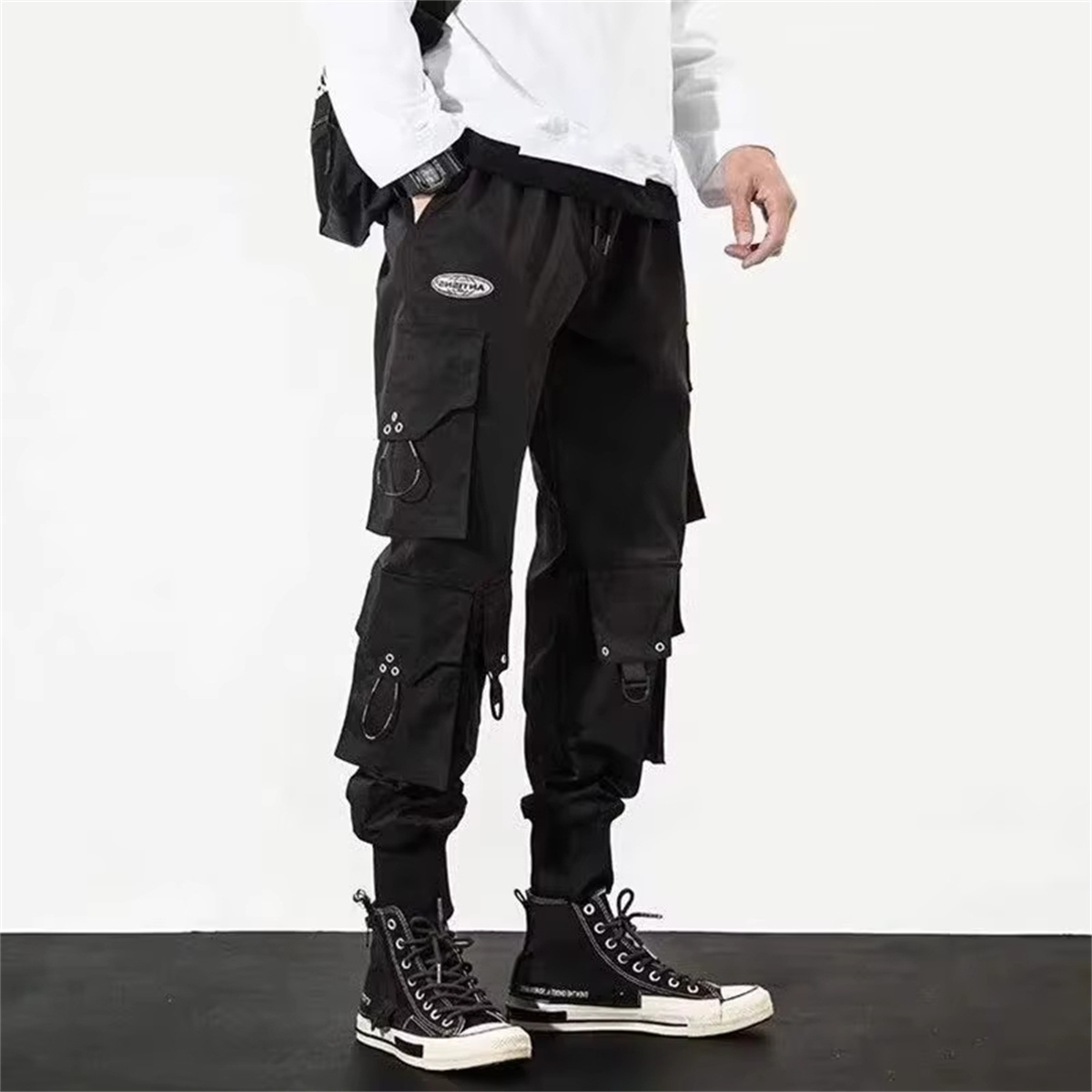 Calças Cargo Vintage Largas pa - Outdoor Sport Hiking Pants avaliação e preço
