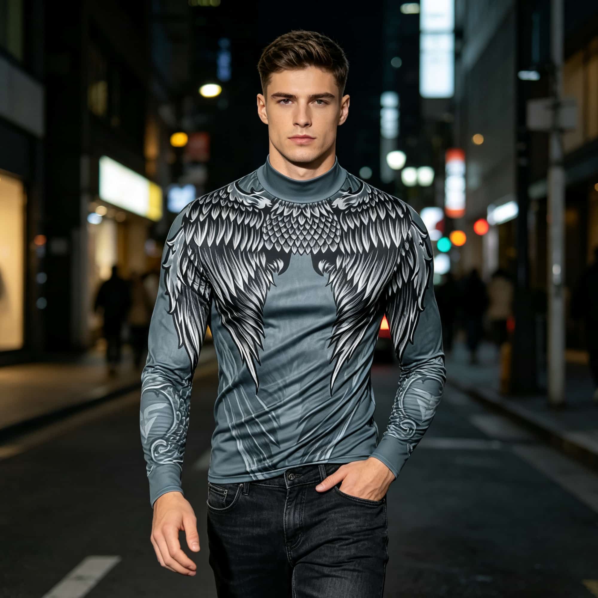 Camiseta Masculina de Manga Lo - Outdoor Sportswear avaliação e preço