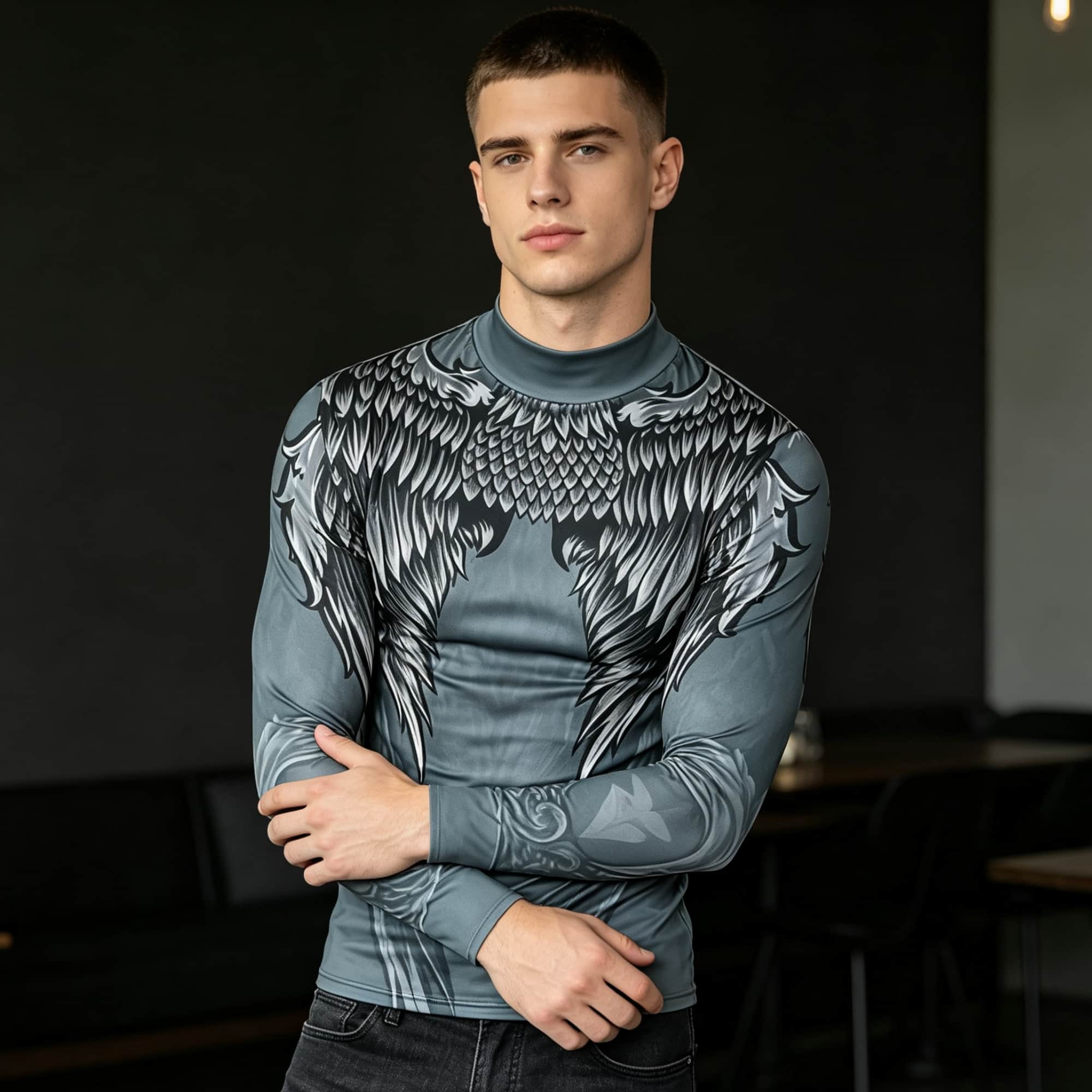 Camiseta Masculina de Manga Lo - Outdoor Sportswear avaliação e preço