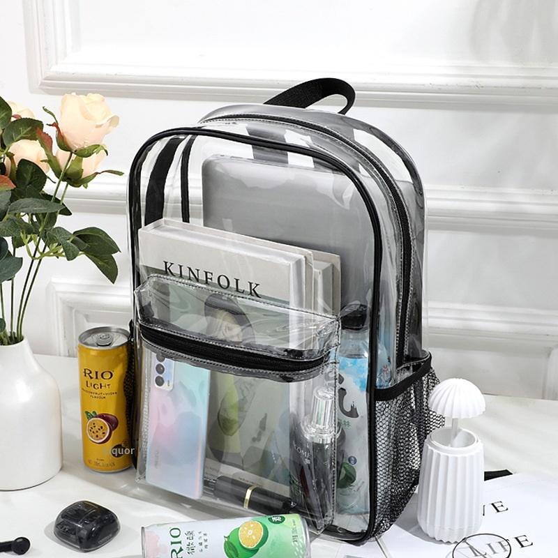 Mochila Transparente de PVC pa - Outdoor Sport Backpack avaliação e preço