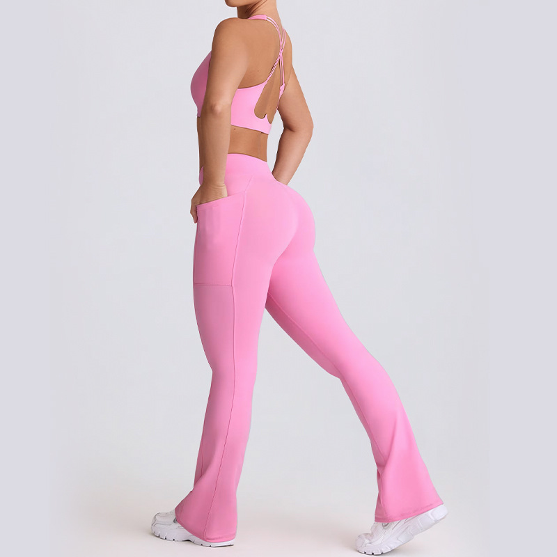 Conjunto de ioga de secagem rá - Outdoor Sport Leggings avaliação e preço