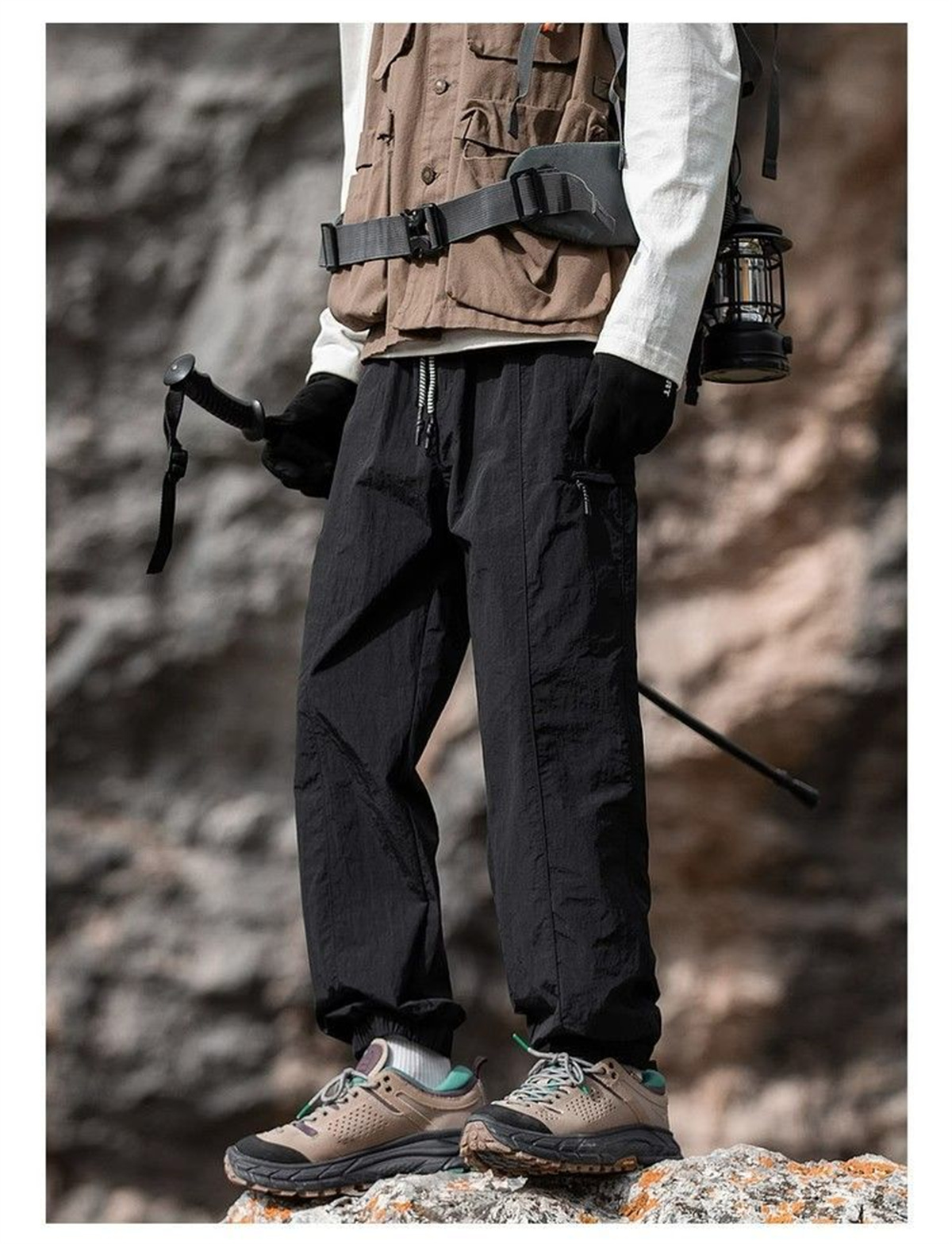 Calças Cargo Vintage Baggy par - Outdoor Sport Hiking Pants avaliação e preço