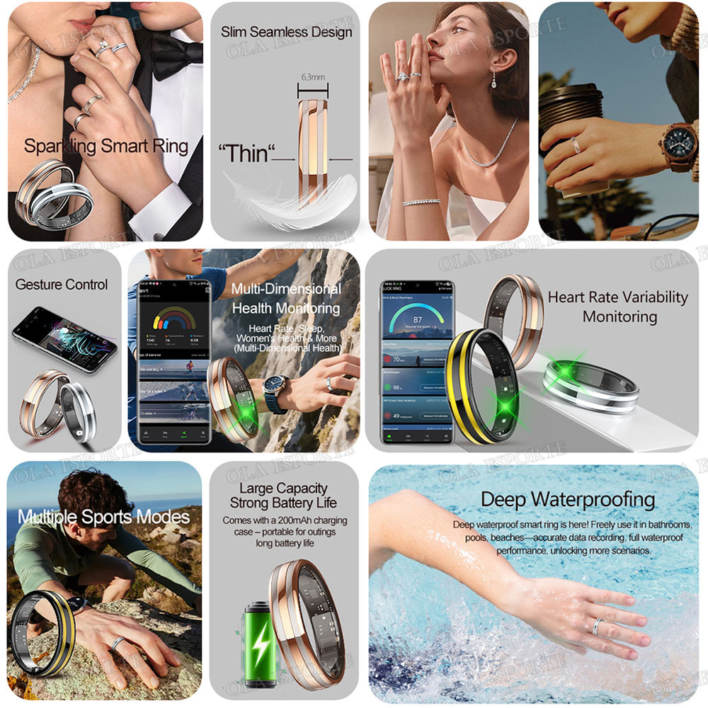 Anel inteligente com detecção  - Outdoor Sport Activity avaliação e preço